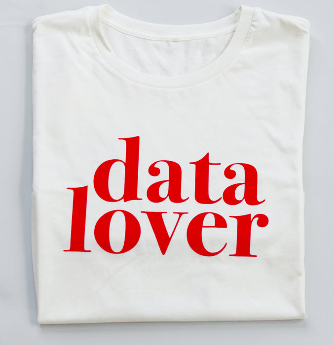 Data Lover T-Shirt: Natural